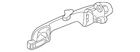 Genuine Honda Handle Assembly Front Door (outer) *B536P* (royal Blue Pearl) 7 New. Price: $51.71.