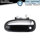 Exterior Door Handle Chrome Lever Black Housing Fits New. Price: $13.69.