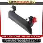 Front Driver Side Textured Black Exterior Door Handle Ford Escort Mercury New. Price: $13.21.