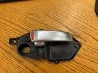 Fiat 500 2008-2015 Brushed Chrome Interior Door Handle Front Driver Side 1513720 Used. Price: $20.43.