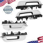 4PCS 2015-2020 F-150 F150 Oxford White Door Handles Front Rear Set New. Price: $99.92.