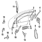 Genuine Gm Handle Outside 16605043 New. Price: $273.22.