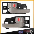 Pair Front Left & Right Inside Interior Door Handle For 2000-2006 Toyota Tundra New. Price: $10.99.