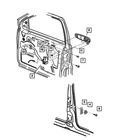 Genuine Mopar Exterior Door Handle Left 5GG27WELAB New. Price: $56.63.