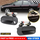 Front L&r Smooth Black New Outside Door Handles Set For 2000-2006 Nissan Sentra. Price: $30.99.
