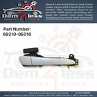 Lexus GS350 Rear Right Exterior Door Handle 2013 To 2020 69203-30072 69210-0E010 Used. Price: $199.00.