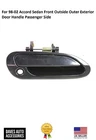 Front Exterior Door Handle Right Side For 1998-02 Honda Accord Sedan New. Price: $22.35.
