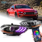 Vland Full Led Projector Headlights W/rgb Drl Ford Mustang 2018-2022 Lh+rh New. Price: $399.99.