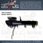 Lexus ES350 Front Right Exterior Door Handle 2016 To 2018 Oem 69201-0E012 Used. Price: $149.00.