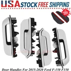 4PCS 2015-2020 F-150 F150 Oxford White Door Handles Front Rear Set New. Price: $86.63.