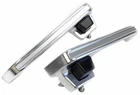 1973-87 C10 / Gm Truck Gsi Machine Billet Door Handles; Groove Style; Polished New. Price: $474.99.