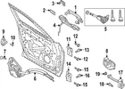Genuine Mazda Handle Outside KBB3-58-410B-6D New. Price: $59.97.