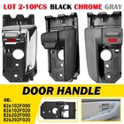 1-10X Interior Door Handle Lh+rh For Kia Spectra 2004-2009 Black/chrome/gray Exr New. Price: $120.93.