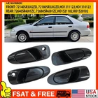 Exterior Outside Door Handle Smooth Pair Front Rear Lh For Honda Civic New. Price: $8.54.