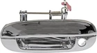 Dorman 91144 Front Driver Side Exterior Door Handle For Select Models, Chrome New. Price: $24.99.