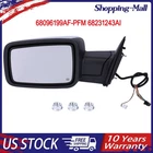 Power Mirror For 2014-2018 Ram 1500 Left Folding Chrome With Signal Light New. Price: $166.95.