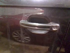 Outside Exterior Door Grab Handle Driver Assembly Front Fit Used. Price: $150.00.