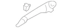 Genuine Mazda Exterior Door Handle GJ6A-58-410P-74 New. Price: $97.75.