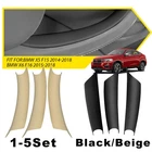 1-5SET Interior Handle Door Pull Cover Protective Black For Bmw X5 F15 2014-2018 New. Price: $100.69.