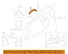 Hyundai Oem 19-21 Veloster Front Door Lock Hardware-handle, Outside 82651J3000 New. Price: $52.01.
