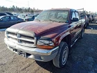 Door Handle Exterior Front Passenger Right Fits 00-01 Dakota 8652403 Used. Price: $50.02.