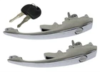 Empi Keyed Alike Door Handles 1968-79, Pair For Vw Late Bug/ghia 1968-ON New. Price: $77.95.
