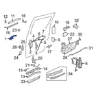 For Dodge Grand Caravan 2008-2020 1NA50TZZAD Outer Sliding Door Handle New. Price: $145.14.