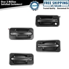 Exterior Outside Door Handle Black Textured Set Of 4 Lh For 06-09 Hummer H2 New. Price: $60.02.