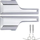 Tqponly Interior Door Handle,compatible With 2007-2017 07-17 Pair, Chrome New. Price: $21.99.