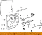 Chrysler Oem 19-25 1500 Rear Door Interior Trim-handle Cover 5YJ57TX7AA New. Price: $27.33.