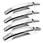 Sizver Chrome Door Handle Covers For 2014-2018 Chevy Silverado 1500 New. Price: $28.68.