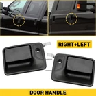 Door Handle 2PC Ford F-250 Super Duty 1999-2016 Front Outer Set Black New. Price: $29.54.