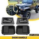 Outside Outer & Inside Inner Door Handle Kit Set Of 91-04 For Jeep Wrangler New. Price: $14.99.