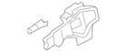 Genuine Audi Exterior Door Handle Base 4L0-839-886-H New. Price: $178.31.
