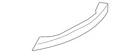 Genuine Porsche Insert Strip 970-537-723-01-V09 New. Price: $41.20.