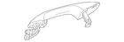 Genuine Mercedes-benz Door Handle 099-760-16-59-9191 New. Price: $89.28.