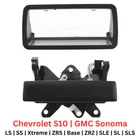 Tailgate Handle Set For 1994-2004 Chevrolet S10 / Gmc Sonoma Exterior Outside New. Price: $40.99.