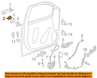 Gm Oem 14-20 Escalade Front Door Lock Hardware-cover 22929239 New. Price: $46.95.