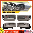 Inside Door Handle & Bezels Front Rear Driver Passenger For Toyota Tundra Beige New. Price: $8.54.