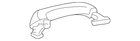 Genuine Mercedes-benz Handle 211-760-09-70-9040 New. Price: $60.45.