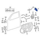 For Dodge Charger 13-23 1MZ81GW7AH Rear Left Outer Exterior Door Handle New. Price: $126.43.