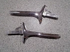 56-58 C1 Corvette Lh/rh Door Pillar Posts-serrated-gm #3754011/3754012-RECHROMED Used. Price: $1499.95.