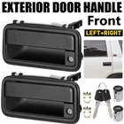 Exterior Door Handle W/ Lock Cylinder For Chevrolet C1500 Gmc K1500 88-99 Front New. Price: $22.31.