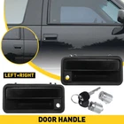 Exterior Door Handle W/ Lock Cylinder For Chevrolet C1500 Gmc K1500 95-00 Front New. Price: $33.99.