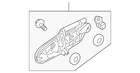 Genuine Honda Exterior Door Handle 72140-TM8-901ZB New. Price: $108.20.
