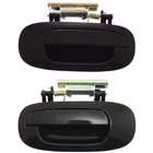 Door Handle Set For 2000-2004 Dodge Dakota Rear Textured Black Plastic 2-PCS New. Price: $29.59.