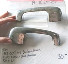 (2)ORIGINAL 1952-57(?)FORD Fairlane Victoria F-100 Exterior Door Handles Lh & Used. Price: $30.00.