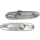 Exterior Door Handle For 98-2002 Lincoln Town Car Set Of Rear Chrome Plastic New. Price: $61.96.