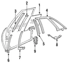 Genuine Gm Handle Outside 25628822 New. Price: $26.20.