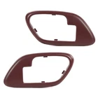 Inside Interior Door Handle Trim Bezels Red Fit For 1995-1999 Chevy Gmc Truck New. Price: $11.12.